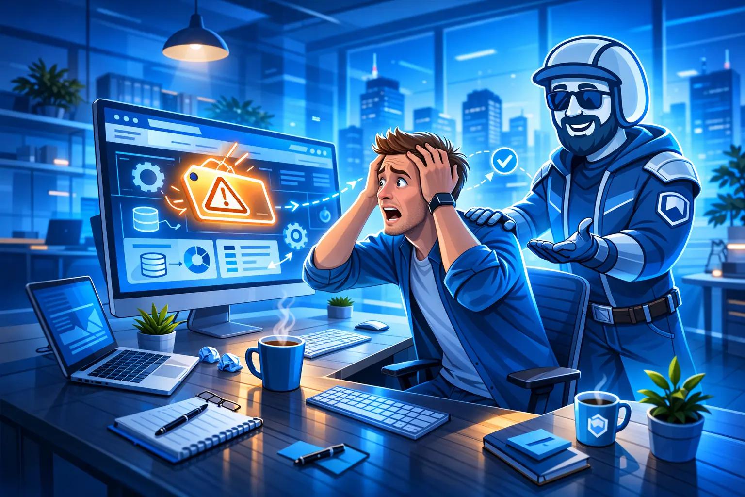 Illustration of branching deployment paths representing coupled versus decoupled SitecoreAI deployments