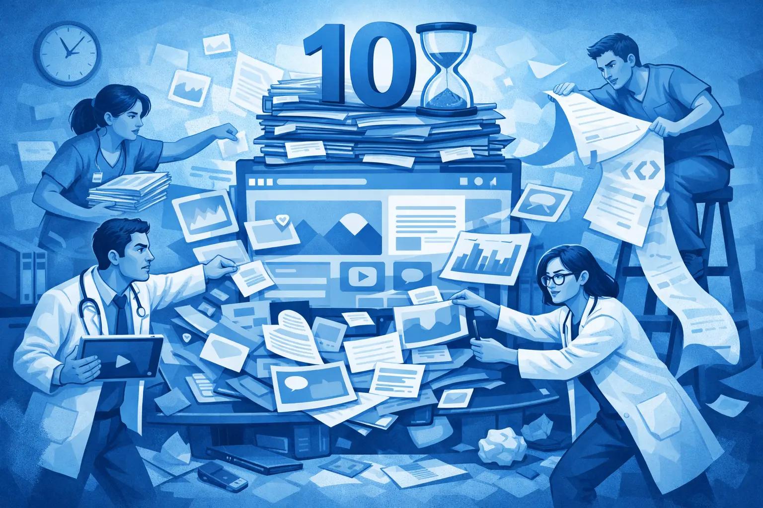 Healthcare content auditing